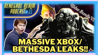 MASSIVE LEAKS! ELDER SCROLLS 6 RELEASE DATE! FALLOUT 3, OBLIVION AND MORE-Renegade Realm Podcast #33