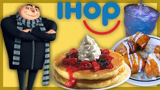 Despicable Me x IHOP - Cinniminions, Minionade, & More! - Menu Throwback (2010)