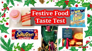 Christmas Food Taste Test