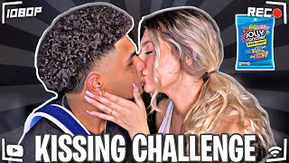 JOLLY RANCHER KISSING CHALLENGE WITH MY EX-GIRLFRIEND!! 👀