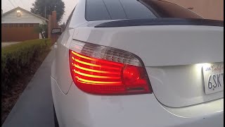 E60 bmw LCI Taillight retrofit