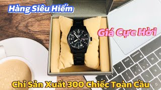 [ Hàng Siêu Hiếm ] Seiko Chữ S Mạ Đen Limited Edition Chỉ Có 300 Chiếc Toàn Cầu | Queen Authentic