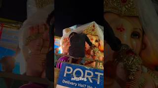 2024 Transporting Ganesh From Dhoolpet #ganpati #2k24 #dhoolpet #bappa #ytshorts_ #viralshorts