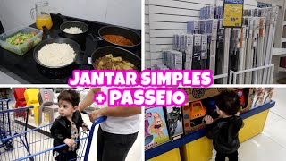 JANTAR SIMPLES E GOSTOSO, COZINHEI FEIJÃO + FOMOS NA LOJA HAVAN 🤩