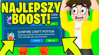 KUPIŁEM NAJLEPSZEGO BOOSTA *ZA 2500 R$* W MINING CLICKER SIMULATOR! | Roblox