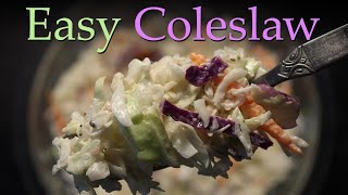 Easiest Coleslaw - Recipe