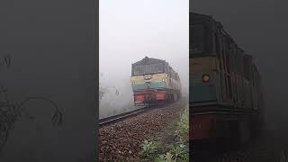 Today train in Fog #short#viral#indianrailways