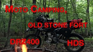 Old Stone Fort Manchester Tenn, A Perfect Place to Moto Camp