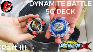 Dynamite Battle 5G Deck | Beyblade Burst DB Part 3 | ベイブレードバースト