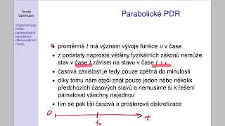 2020 FJFI NUM2 ParabolickePDR