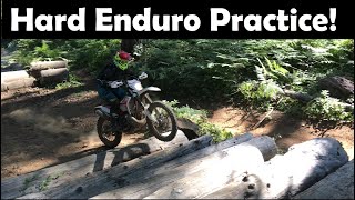 Practicing Hard Enduro Skills! Browns Camp ORV Endurocross Track