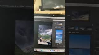 Photoshop Series | Enhance A Dull Sky | Photo Editing Magic #shorts