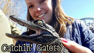 Catching Gators and riding around on a Fan Boat.