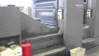 Heidelberg Speedmaste SM 102-2P, year 1996 - offset printing machine