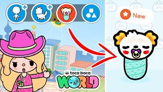 IT’S NEW - TRY IT RIGHT NOW! 😮 60 NEW Secrets and Hacks - Toca Boca World 🌏