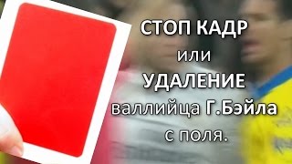 P. S.   СТОП КАДР или УДАЛЕНИЕ валлийца Г. Бэйла с поля.