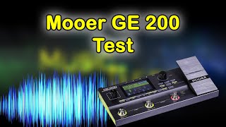 Mooer GE 200 Demo NO TALKING