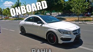 [Onboard] Role abordo de uma CLA45AMG pelas ruas de Feira de Santana/BA