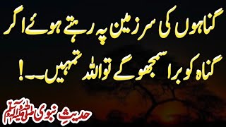 Har Shakhas Zimadar Hai | Ghunah Ki Sarzameen Se Door | Hadees Shareef | AQH Official