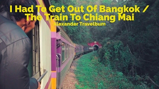 The Sleeper Train from Bangkok to Chiang Mai, Thailand