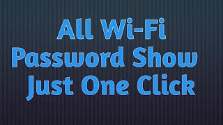 কিভাবে ল্যাপটপের WiFi পাসওয়ার্ড দেখবেন।