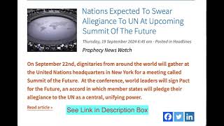 September 22nd at the UN