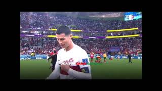 Cristiano Ronaldo (Dunya Kupası Son maç Göz yaşlarına hakim olamadı) Ronaldo Duygusal anılar.