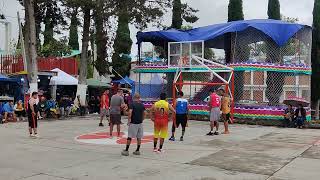 Básquetbol  Depredadores  VS Soles  San Andrés Sinaxtla Nochixtlan Oax. Feria 2024