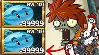 Plants vs Zombies 2 Hack   Chicken Wrangler Zombie Gameplay Walkthrough  Primal PvZ 2