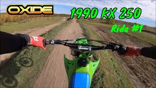 1990 KX250 (First ride @ BUMP)