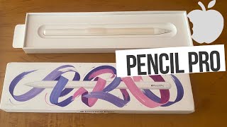 UNBOXING DA CANETA PARA TABLET IPAD M2 |PENCIL PRO LANÇAMENTO APPLE 2024