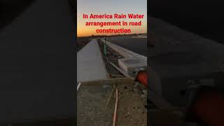 In America: Rain Water harvesting Technology at construction site