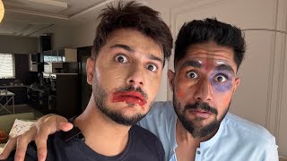 Funniest Makeup Challenge | Shahveer vs Hashir