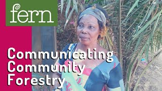 Communicating Community Forestry - interview with Philomène Biya