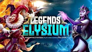 Legends of Elysium is a fantasy Play-and-Earn card game