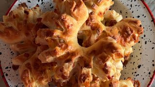 ROSCAS Hojaldradas de jamón y queso | Vane Fernández