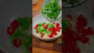 Beat the Summer Heat with Spicy & Sour Seafood! 🦐🌶️ Refreshing & Easy Recipe! #美食教程 #viral #shorts