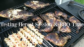 Testing GoPro Hero 4 Session & BBQ Time