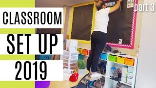 CLASSROOM SET UP 2019! | DAY 3