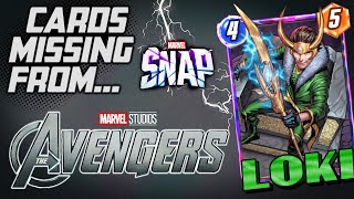 Custom 'The Avengers' MCU Movie Cards from MARVEL Snap