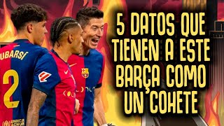 🚨ULTIMA HORA BARÇA!🚨 5 datos que tienen a este Barça como un Cohete, etc...