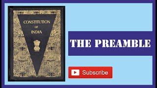 The Preamble of Indian Constitution