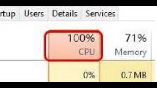 cpu usage 100% windows 10 fix #pc #cpu