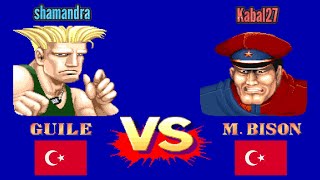 Street Fighter II': Champion Edition - shamandra vs Kabal27 // FT5