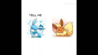 Flareon x Glaceon /Love me too\ #Shorts #GlaceonXFlareon #FlareonXGlaceon #flaceonforever