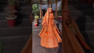 Most Glamorous Bridal outfit & makeup #viral #youtubeshorts #shortvideo #makeup #shorts #indian