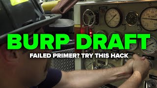 How to Burp Draft | Failed Primer (Rural Water Supply - E1)