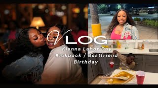 VLOG: I Have A Concussion | Kianna Labor Day KB | Bestfriend Birthday