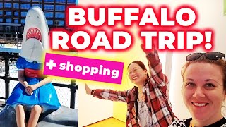 BUFFALO CROSS BORDER SHOPPING, (must visit Buffalo places +Trader Joe's haul)