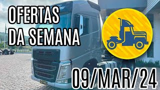 OFERTA DE CAMINHÕES DA SEMANA :: 09-MAR-24